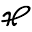 h
