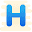 h