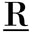 r