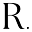 r