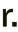r