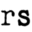 r