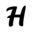 h