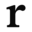 r