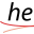 h