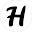 h