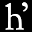 h