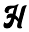 h