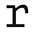 r