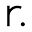 r