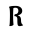 r