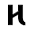 h