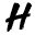 h