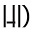 h