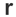 r